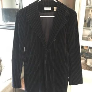 Ann Taylor velveteen blazer